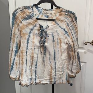 Vintage Havana tie dye style top
